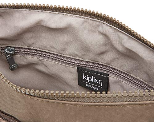 Kipling ARTO, Bolso bandolera para Mujer, Marrón (True Beige), 29x26x4 cm