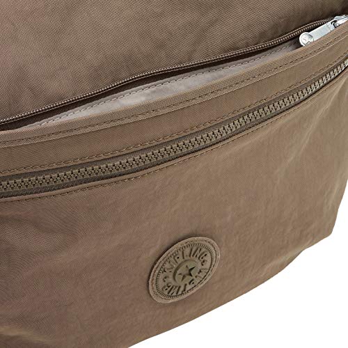 Kipling ARTO, Bolso bandolera para Mujer, Marrón (True Beige), 29x26x4 cm