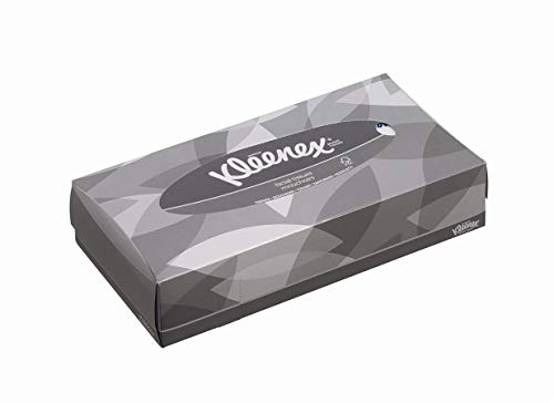 Kleenex 08835020 8835 Caja de Pañuelos, 21 Paquetes de 100 hojas, 2 Capas, Suaves y Resistentes, Sin Fragancia, Color: Blanco