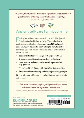 Kucera, S: Ayurvedic Self-Care Handbook: Holistic Healing Rituals for Every Day and Season