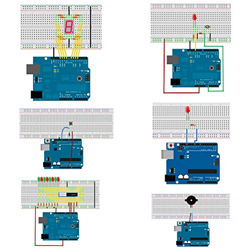 kuman Más Completo y Avanzado Mega Starter Kit para R3 con Guías Tutorial Detallada, MEGA2560, Mega328,5V Motor Paso a Paso, Kit con Placa K4