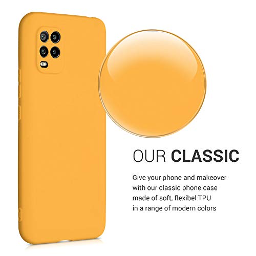 kwmobile Funda Compatible con Xiaomi Mi 10 Lite (5G) - Carcasa de TPU Silicona - Protector Trasero en Mango