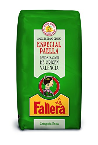 La Fallera Arroz Especial para Paella de Origen Valencia 1 Kg