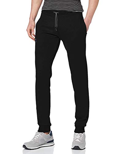 La Martina Paco Vaqueros Slim, Negro (Black 09999), 40 (Talla del Fabricante: Small) para Hombre