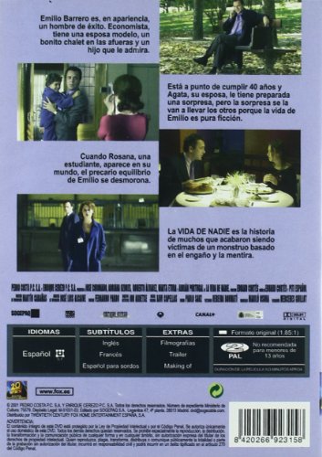 La Vida De Nadie [DVD]