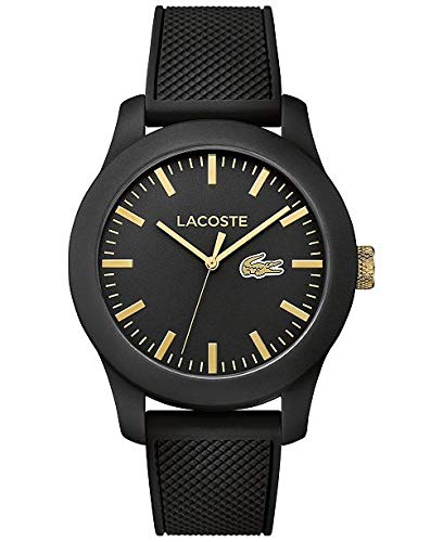 Lacoste 2010818 - Reloj analógico de pulsera para hombre, correa de silicona