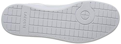 Lacoste Carnaby EVO 118 6 SPW, Zapatillas para Mujer, Blanco (White/Gold), 37.5 EU