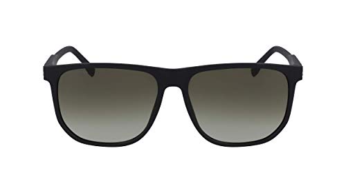 Lacoste L922S Gafas de sol, Black, 57MM para Hombre