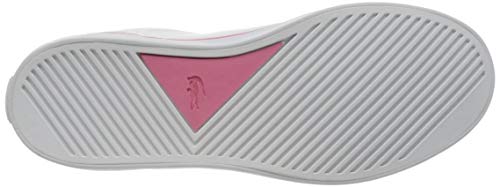 Lacoste Lerond BL 2 CUJ, Zapatillas Unisex Niños, Blanco (B53 White/Pink), 38 EU