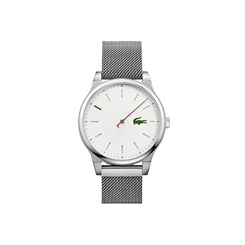 Lacoste Reloj Analógico para Hombre de Cuarzo con Correa en Acero Inoxidable 2010969