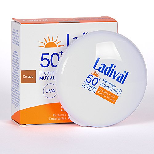 LADIVAL MAQUILLAJE COMPACTO DORADO SPF 50