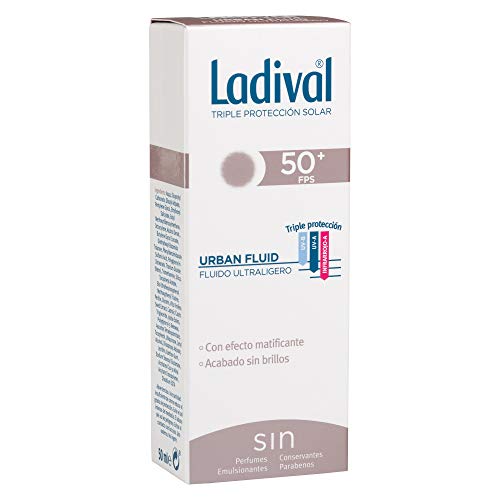 Ladival Urban Fluid Protector Solar - Oil Free - FPS 50+, 50 ml