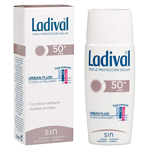 Ladival Urban Fluid Protector Solar - Oil Free - FPS 50+, 50 ml