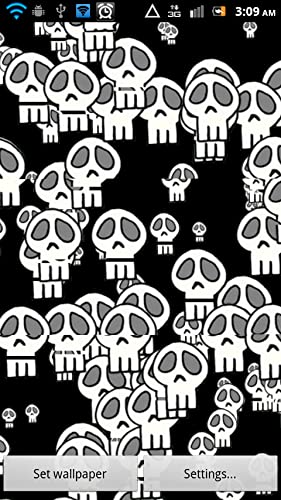 Laughing Skulls DEMO Live Wallpaper