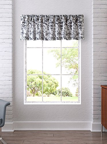 Laura Ashley Amberley edredón Set, Negro, Valance