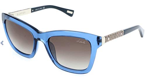 Lavin Lanvin Sonnenbrille SLN673V 0T90 52 20 135 Gafas de sol, Azul (Blau), Mujer