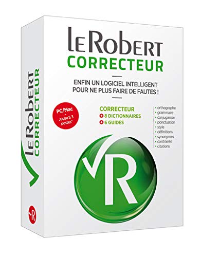 Le robert correcteur - logiciel PC/mac (boite) jusqu'a 3 postes