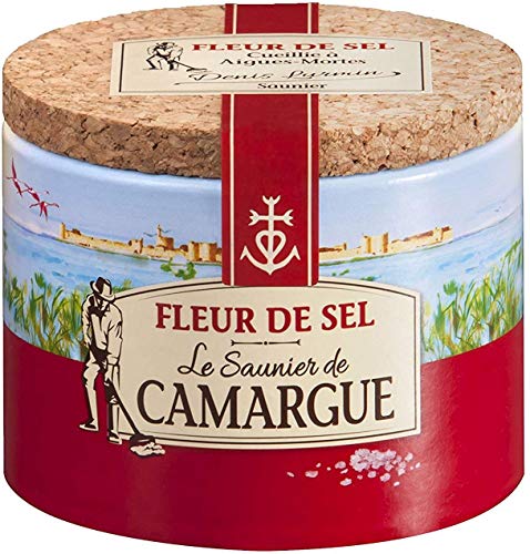 Le Saunier De Camargue - Fleur de sel - Le pot de 125g - (pour la quantité plus que 1 nous vous remboursons le port supplémentaire)