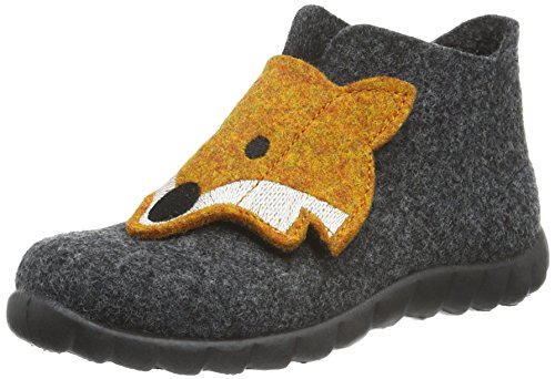 Legero Happy, Botas de Estar por casa para Niños, Grau (Lavaga Kombi 47), 22 EU