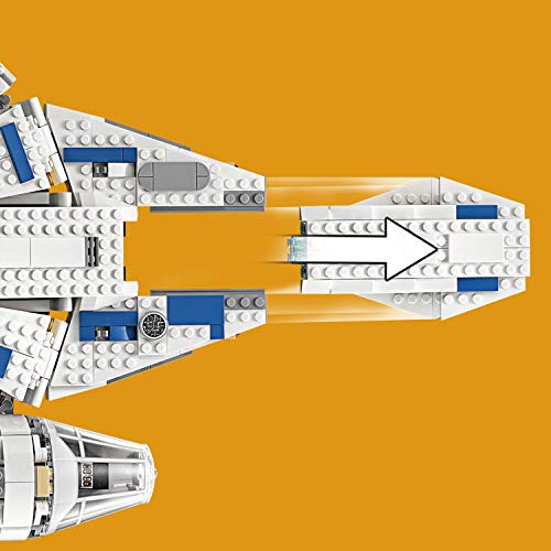 LEGO Star Wars Halcón Milenario del Corredor De Kessel, Set de Construcción de la Guerra de las Galaxias, Incluye Minifiguras de Han Solo, Chewbacca, Qi'ra y Lando Calrissian (75212)