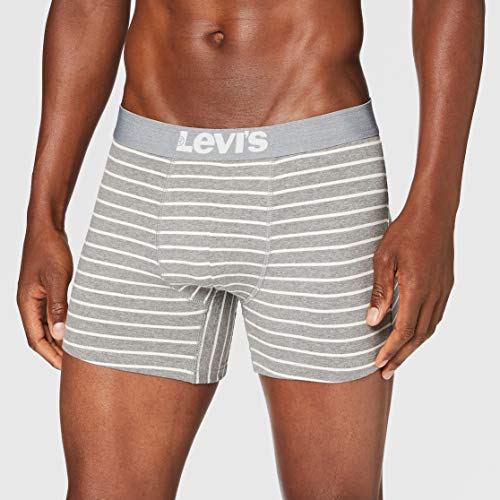 Levi's Black Friday Men's Boxer Briefs Multipack (7 Pack), Negro, Blanco, S para Hombre