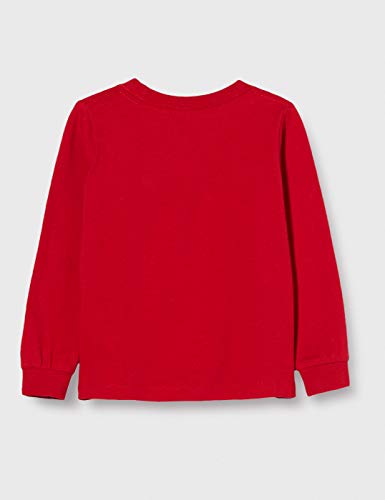 Levi's Kids Lvb L/S Batwing Tee Camiseta de manga larga Bebé-Niños Levis Red 12 meses