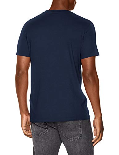 Levi's SS Original Hm tee Camiseta, Azul (Cotton + Patch Dress Blues 0017), Medium para Hombre