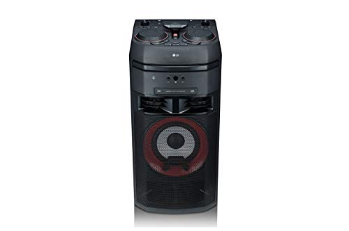 LG XBOOM OK55 - Altavoz Alta Potencia (500W, Bluetooth, USB, Funciones DJ, Karaoke), Negro