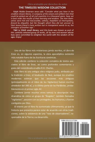 Libro de Enoch: Collección Completa: Nueva Traducción 2017 con los comentarios de R.H. Charles (Timeless Wisdom Collection)