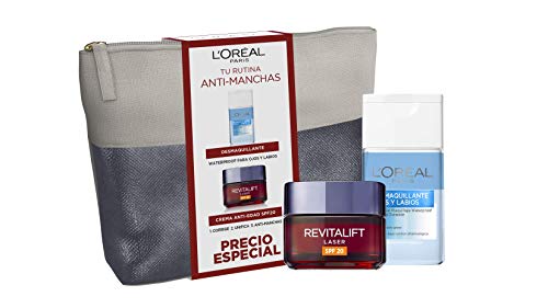 L'Oreal Paris Dermo Expertise Revitalift Láser Neceser que Incluye Crema de Día Antiedad con SPF 20 - 50 ml