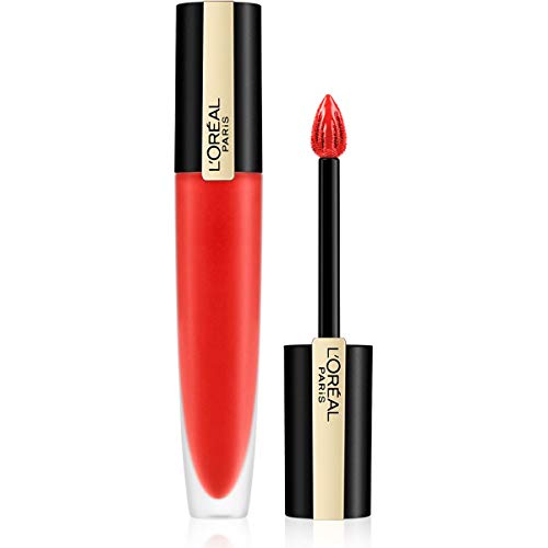 L'Oréal Paris Rouge Signature 113 I Don't Pintalabios Mate Permanente Rojo - 7 ml