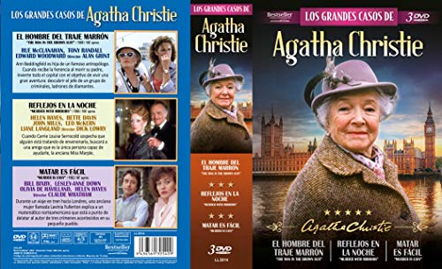 Los Grandes Casos de Agatha Christie: El Hombre del Traje Marrón + Reflejos en la Noche + Matar es Fácil - DVD