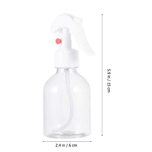 LUOEM 5 Piezas Pulverizador Recargable Aceite Esencial Mister Spray Botella para Baño de Cocina Belleza Limpieza del Cabello 180 Ml
