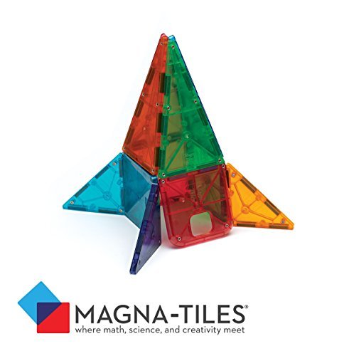 Magna-Tiles® Clear Colors 48 Piece DX Set