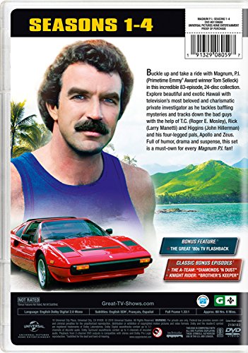 Magnum Pi: Seasons 1-4 (24 Dvd) [Edizione: Stati Uniti] [Italia]