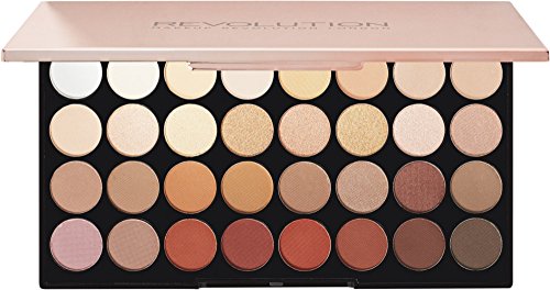 Makeup Revolution Ultra Eyeshadow Palette Flawless 3 Resurrection Paleta 32 cieni do powiek 16g