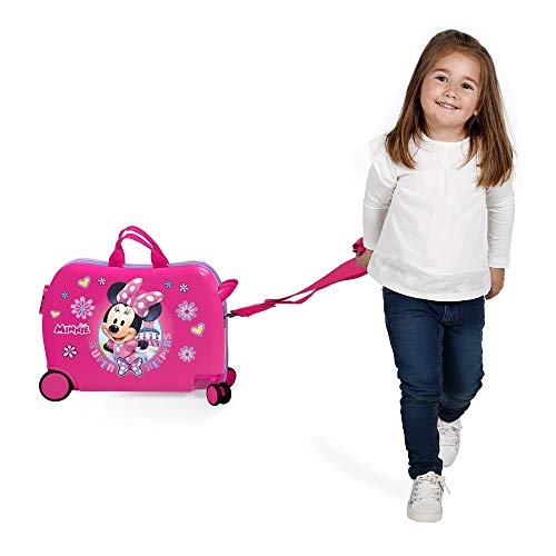 Maleta infantil ruedas multidireccionales Minnie Super Helpers