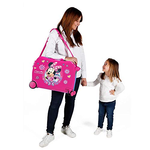 Maleta infantil ruedas multidireccionales Minnie Super Helpers