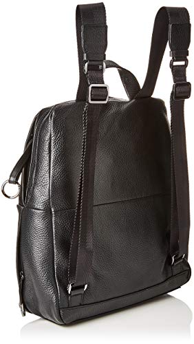 Mandarina Duck Athena, Mochila para Mujer, Negro (Nero/Black), 10x21x28.5 cm (B x H x T)