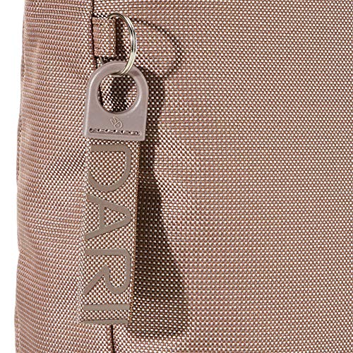 Mandarina Duck MD 20, Bolsa de mensajero para Mujer, Gris (Taupe), 10x10x10 Centimeters (W x H x L)