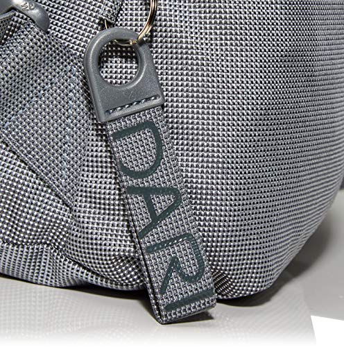 Mandarina Duck Md20 Lux Tracolla, Mochila para Mujer, Gris (Gun Metal), 10x34x30 Centimeters (W x H x L)