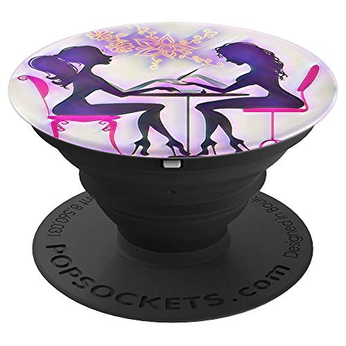 Manicure Nail Tech Nail Polish Makeup Make Up PopSockets Agarre y Soporte para Teléfonos y Tabletas