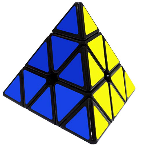 Maomaoyu Piramide Cubo 3x3 3x3x3 Pyraminx Speed Cube Niños Juguetes Educativos Negro