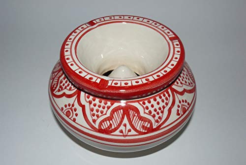 Marrakech Accessoires cenicero marroquí ceniceros de cerámica Orient XXL - 905681-0118