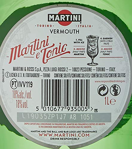 Martini Vermouth Extra Dry - 1000 ml