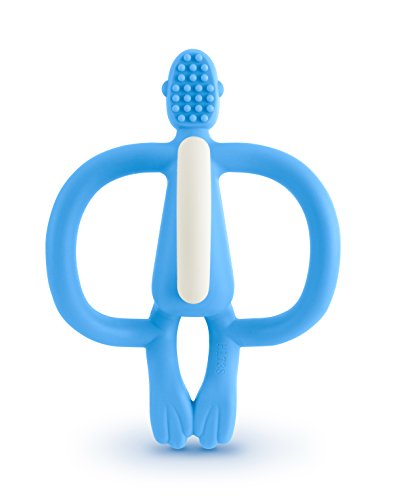 MATCHSTICK MONKEY MM-T-007 - Teething toy, color light blue