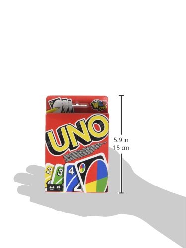 Mattel Games UNO classic, juego de cartas (Mattel W2087)