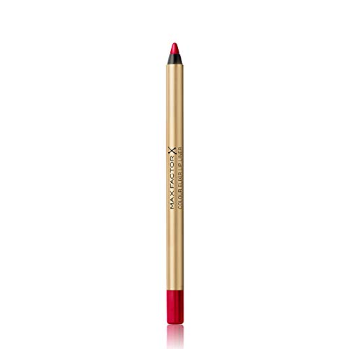 Max Factor Colour Elixir Lipliner Perfilador de Labios Tono 12 Red Blush - 5 gr