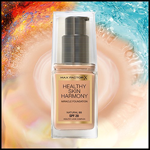Max Factor Healthy Skin Harmony Base de Maquillaje Tono 79 Honey Beige - 146 gr