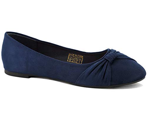 MaxMuxun Bailarina con Lazada Diseña Dulce para Falda Azul Oscuro Elegante Ballet para Mujer Talla 36 EU